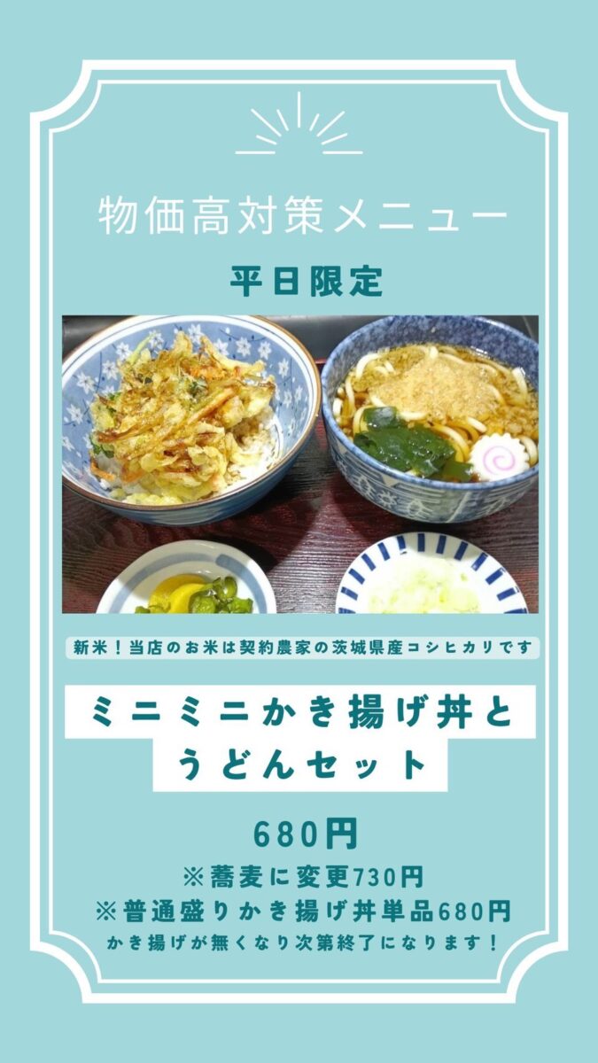 物価高対策メニュー